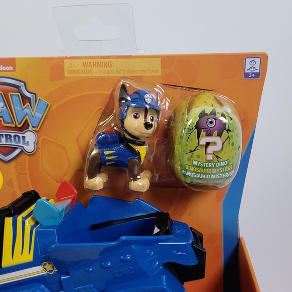 Paw Patrol Chase Dino Rescue Deluxe Vehicle Playset - Picture 5 of 7